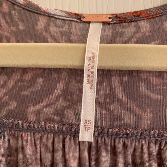 Free People Fiona Bell Sleeve Wrap Top - Picture 3 of 4